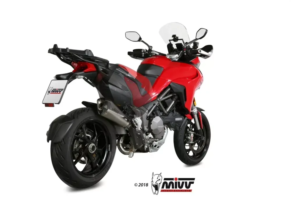 Sichere Zahlung MIVV Delta Race Edelstahl Endschalldämpfer passend für Ducati Multistrada 1260 18-19