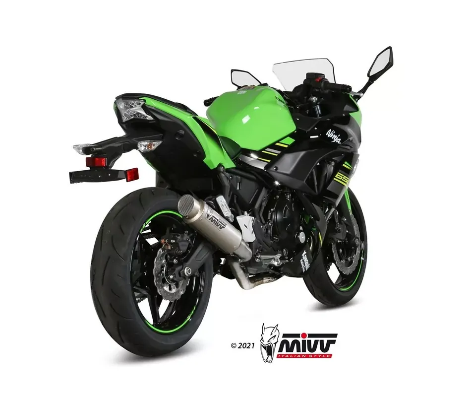 Kracherpreis MIVV GPpro Titan Endschalldämpfer passend für Kawasaki Z650 & Ninja 650 17-23
