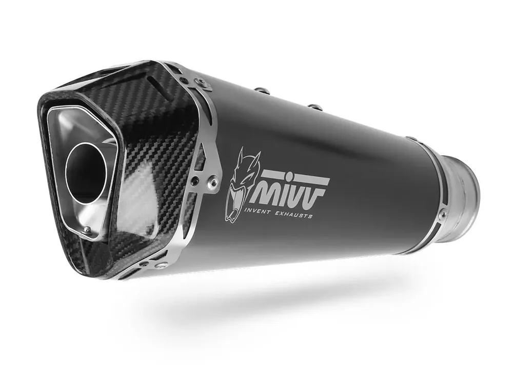 MIVV Delta Race Black Endschalldämpfer passend für BMW F 750/850 GS 18-22 Preiswert