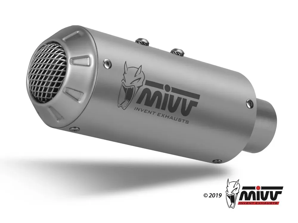 MIVV MK3 Edelstahl Endschalldämpfer passend für Aprilia Tuono V4 1100 18-20 Letzte Chance