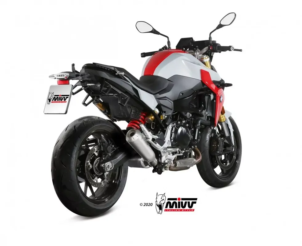 MIVV X-M1 Titan Endschalldämpfer passend für BMW F 900 R 20-25 Mega-Angebot