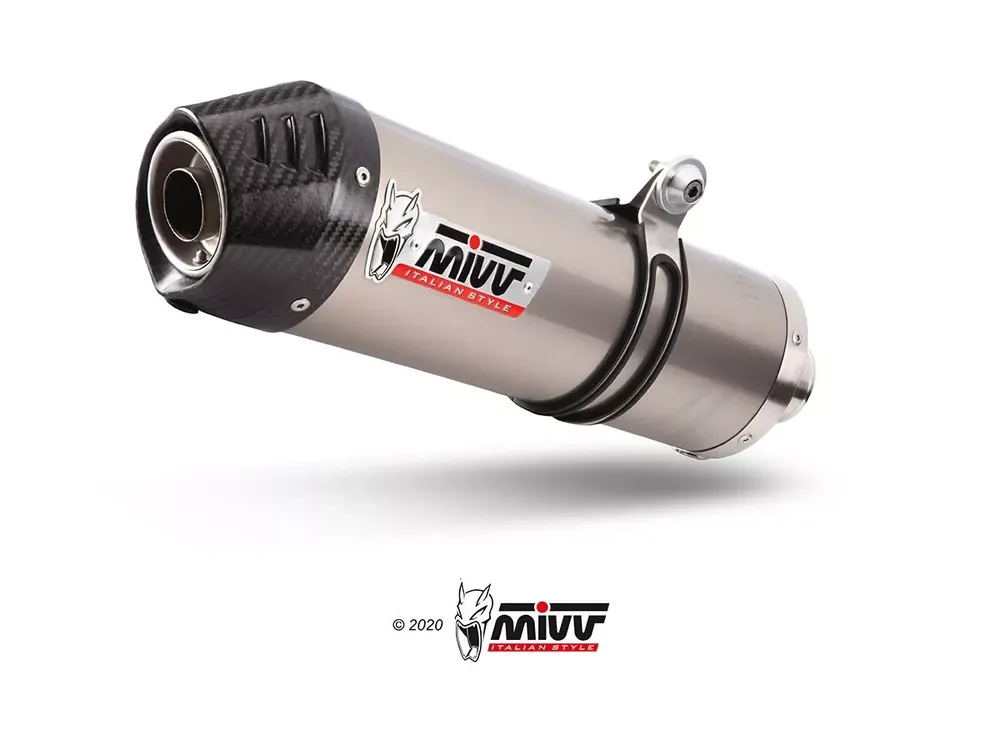 MIVV Oval Titan Endschalldämpfer passend für BMW F 900 XR 20-25 Finale Aktion