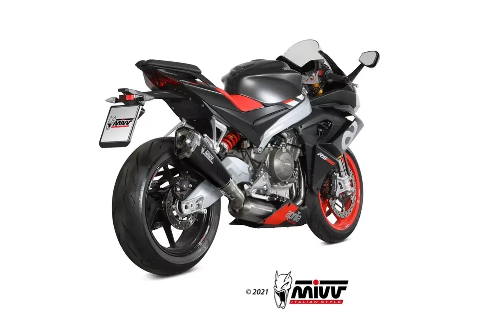 Top-Preis MIVV Delta Race Carbon High Up passend für Aprilia RS 660/Tuono 660 20-24