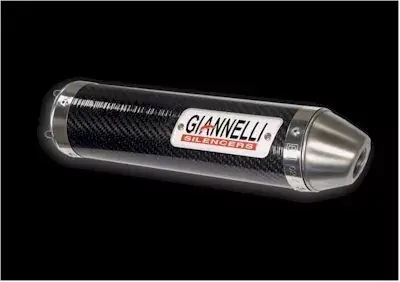 Neu Giannelli Endschalldämpfer passend für HRD Sonic 50 (1999-2003)