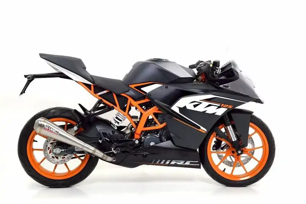 Giannelli GX-One Endschalldämpfer Edelstahl passend für KTM RC 125/390 Mega-Angebot
