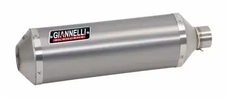 Günstig Giannelli Ipersport Edelstahl Endschalldämpfer passend für Ducati Diavel