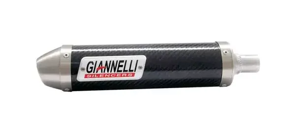Neuheit Giannelli Konisch Carbon Endtopf Ø24 mm Universal Racing