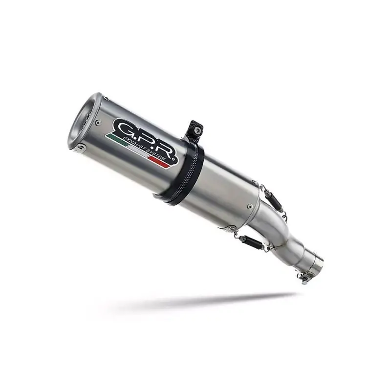 Wochenendangebot GPR M3 Inox Slip-On Auspuff passend für Kawasaki Versys 650 2006–2014
