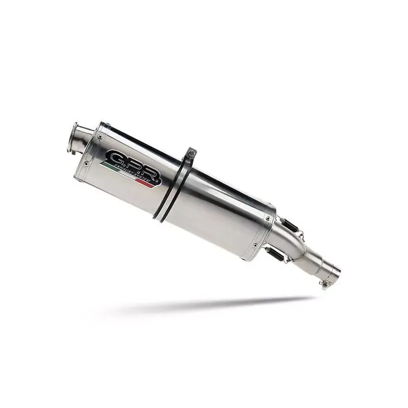 Aktuell GPR Auspuff passend für Yamaha FZR 600 1994–1997, Trioval, homologierter Slip-On mit DB-Killer und Verbindungsrohr