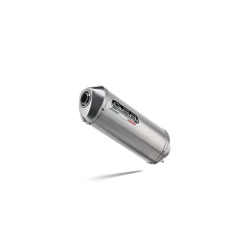 GPR Auspuff passend für Honda VFR 800 X 2017-2020, Satinox, homologierter Slip-On Endschalldämpfer Ausverkauf