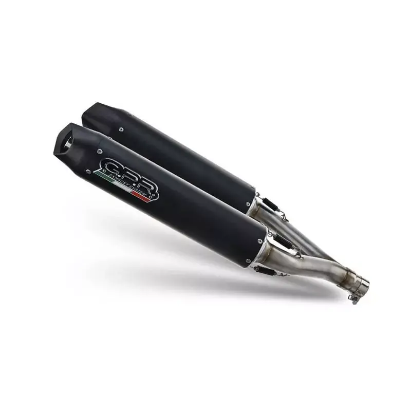Preisknaller GPR Exhaust Furore Nero Slip-On Auspuff passend für Honda VFR 800 V-Tec 2002–2013