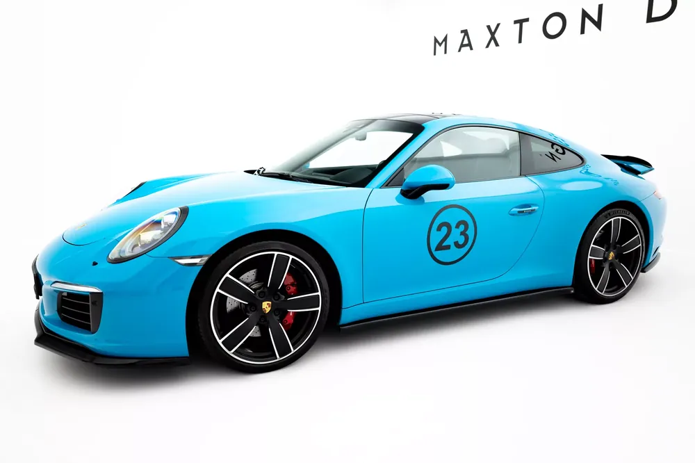 Preisreduziert Seitenschweller Ansatz passend für Porsche 911 Carrera 991 Facelift