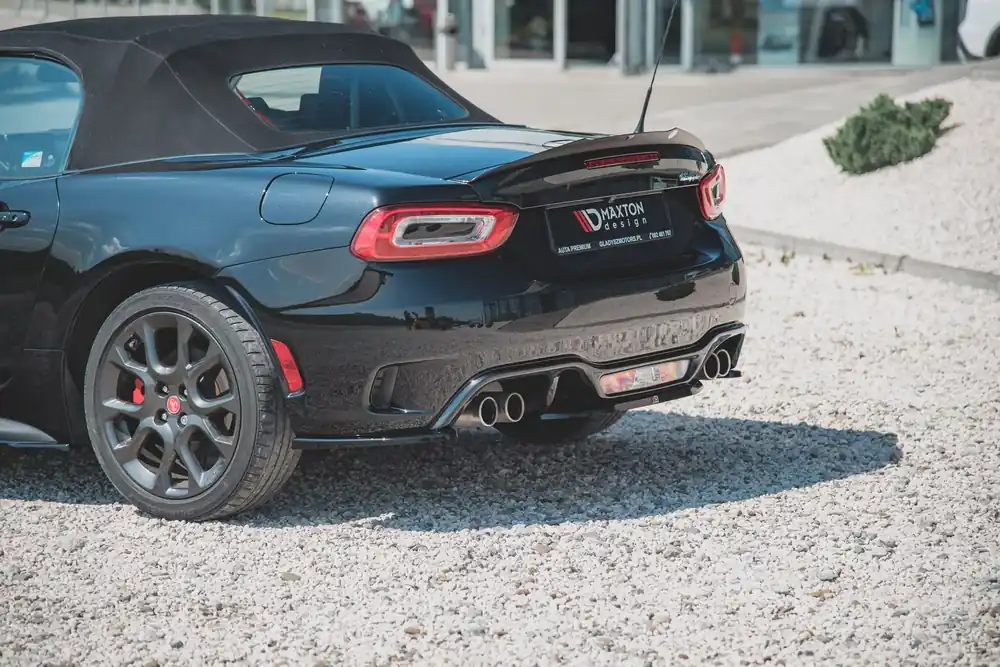 Jetzt Kaufen Heck Ansatz Flaps Diffusor passend für Abarth 124 Spider