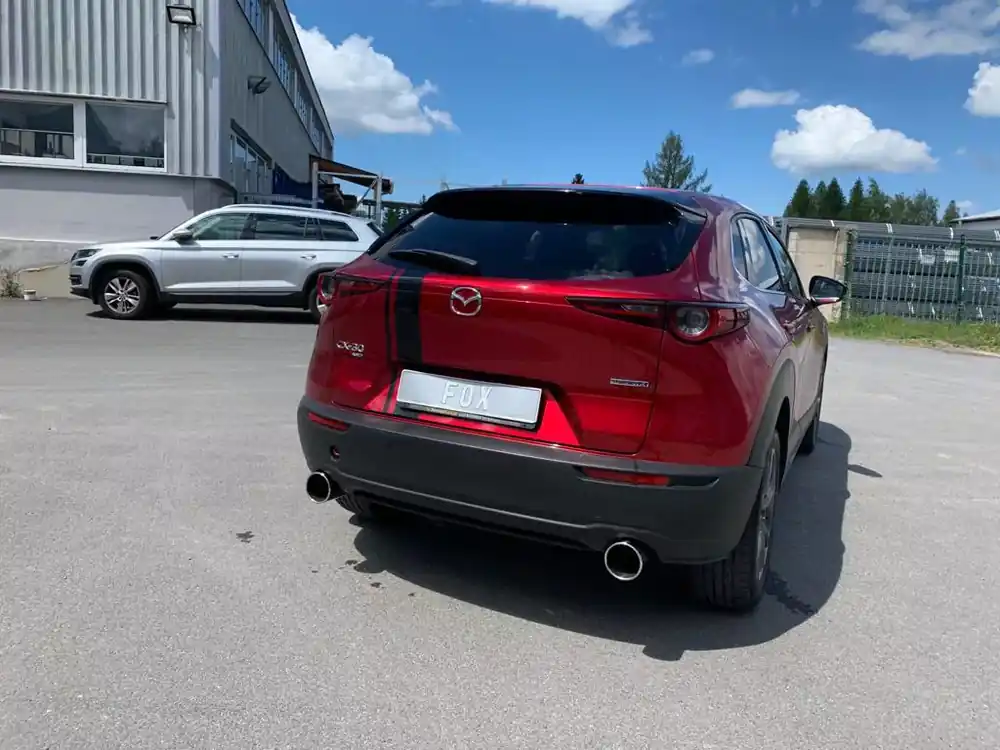 Neuheit FOX Endschalldämpfer passend für Mazda CX30 X180 AT AWD