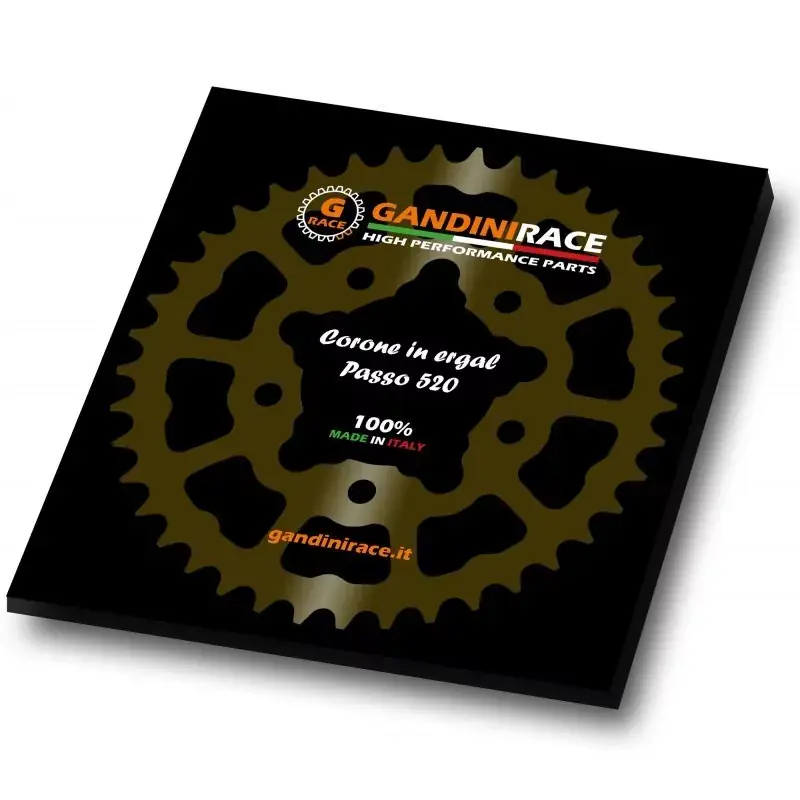 Gandini Racing 520 Aluminium 7075-T6 Kettenrad passend für Kawasaki Modelle Top-Seller