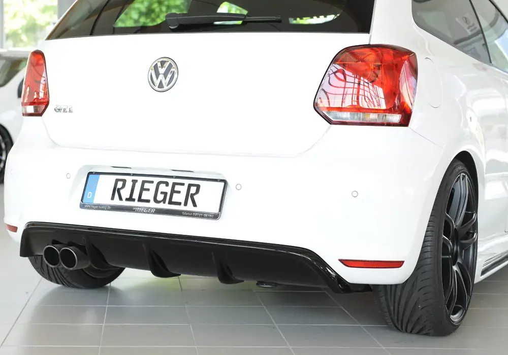 Rieger Heckeinsatz passend für VW Polo 6 GTI (6R) 05/2010–01/2014 Must-Have