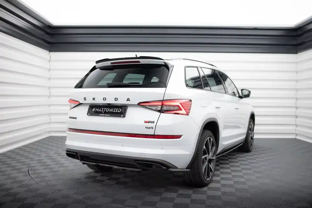Heck Ansatz Flaps Diffusor passend für Skoda Kodiaq RS Mk1 / Mk1 Facelift Must-Have