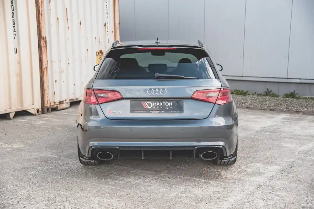 Preis Gesenkt Heck Ansatz Flaps Diffusor V.1 passend für Audi RS3 8V Sportback