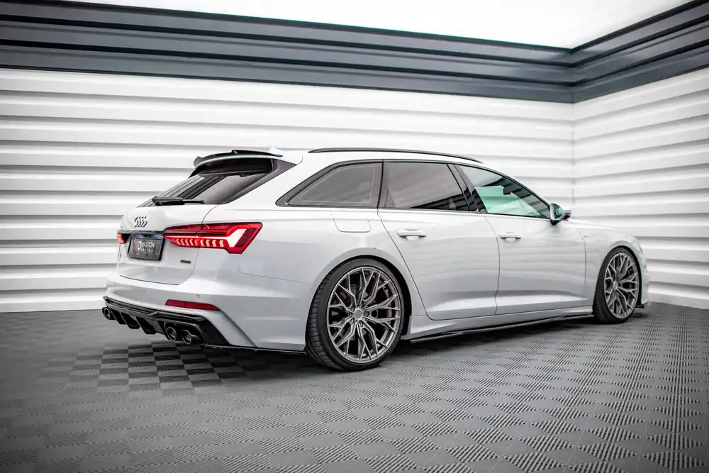 Neue Ware Seitenschweller Ansatz passend für Audi A6 S-Line / S6 C8 / C8 Facelift