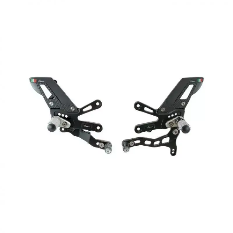 Lightech Fußrastenanlage Road passend für Aprilia RSV4 / Tuono V4 ab 2018 Letzte Chance