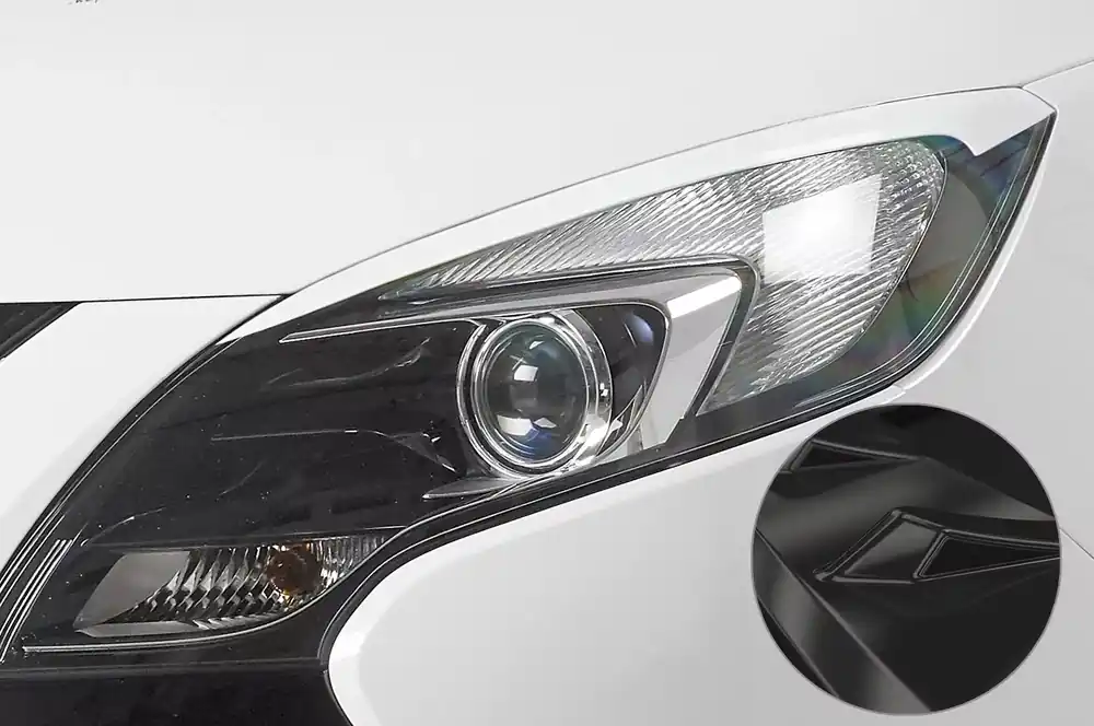 Scheinwerferblenden Glossy passend für Opel Zafira Tourer 3. Gen. Günstig