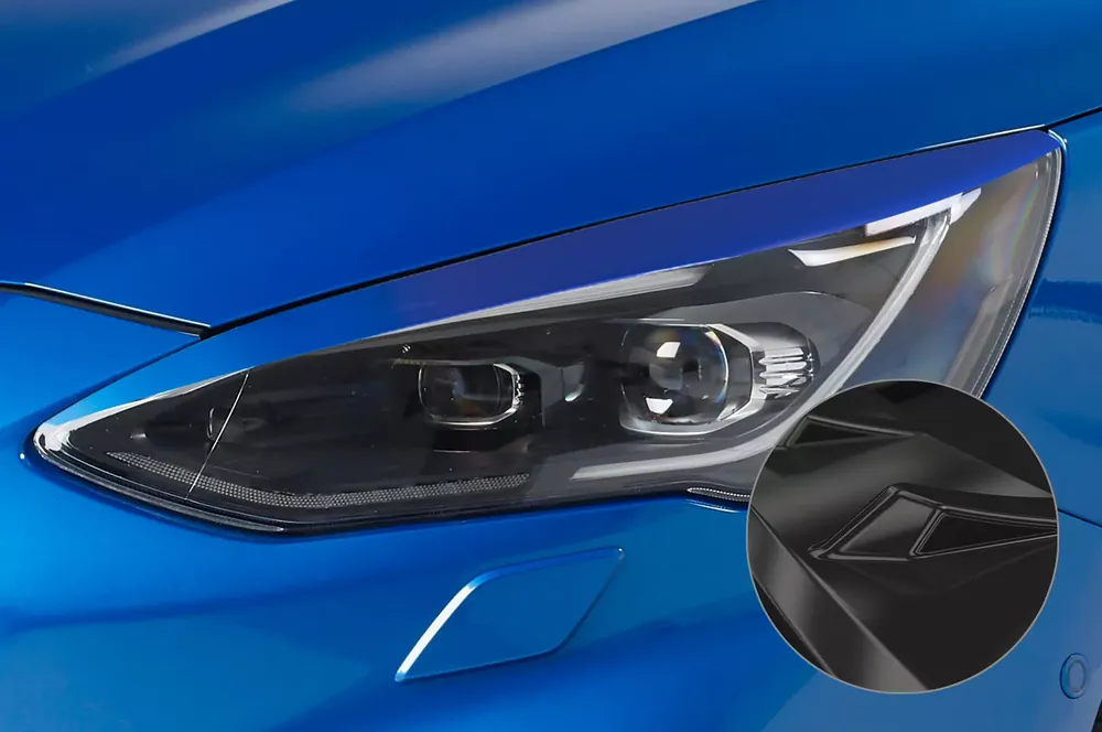 Schnäppchen Scheinwerferblenden Glossy passend für Ford Focus MK4
