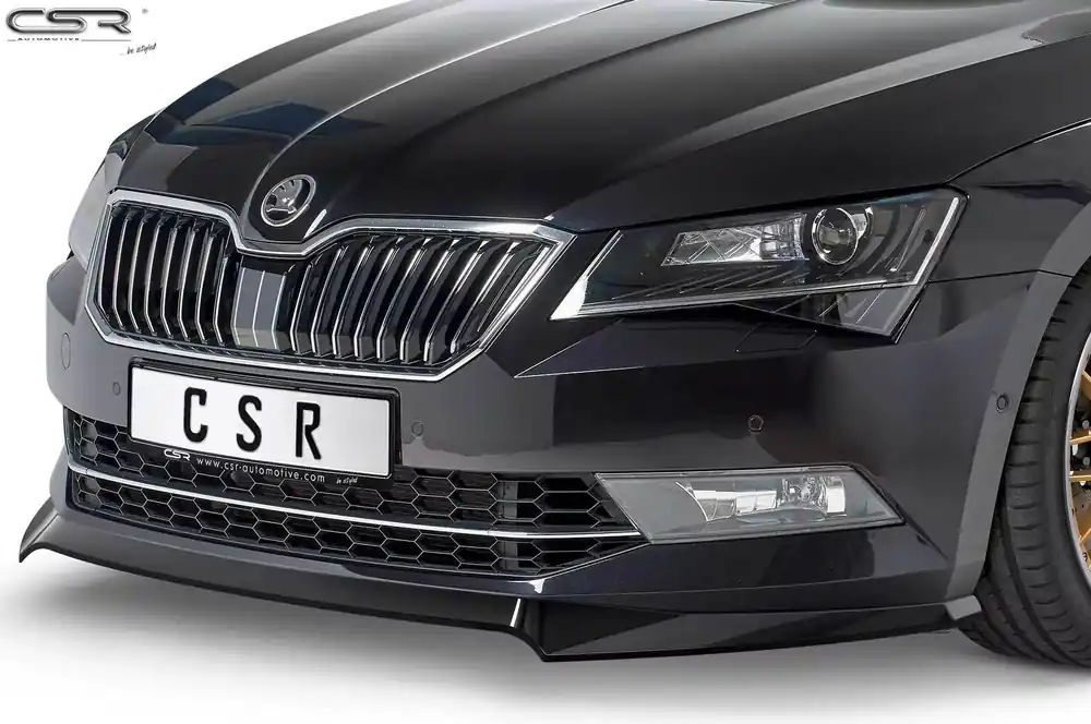 Cup-Spoilerlippe passend für Skoda Superb III (Typ 3V) mit ABE Neu Im Sortiment