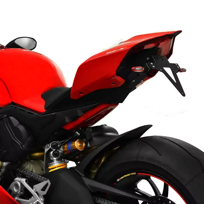 Preisknaller Kennzeichenhalter passend für Ducati Panigale V4/V4S (ab 2018) verstellbar inkl. Reflektorhalter
