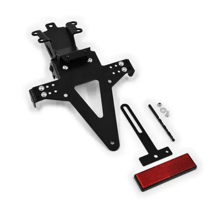 Kennzeichenhalter-Set passend für YAMAHA MT 07 (13-20) verstellbar inklusive Reflektor Bestpreis