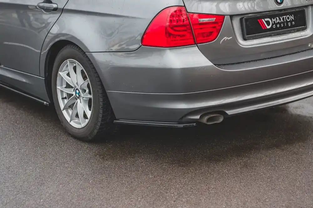 Garantierte Lieferung Heck Ansatz Flaps Diffusor passend für BMW 3er E91 Facelift