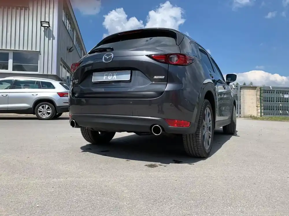 FOX Endschalldämpfer passend für Opel Astra H TwinTop mit Ausschnitt - 115x85 Typ 32 Preisreduziert