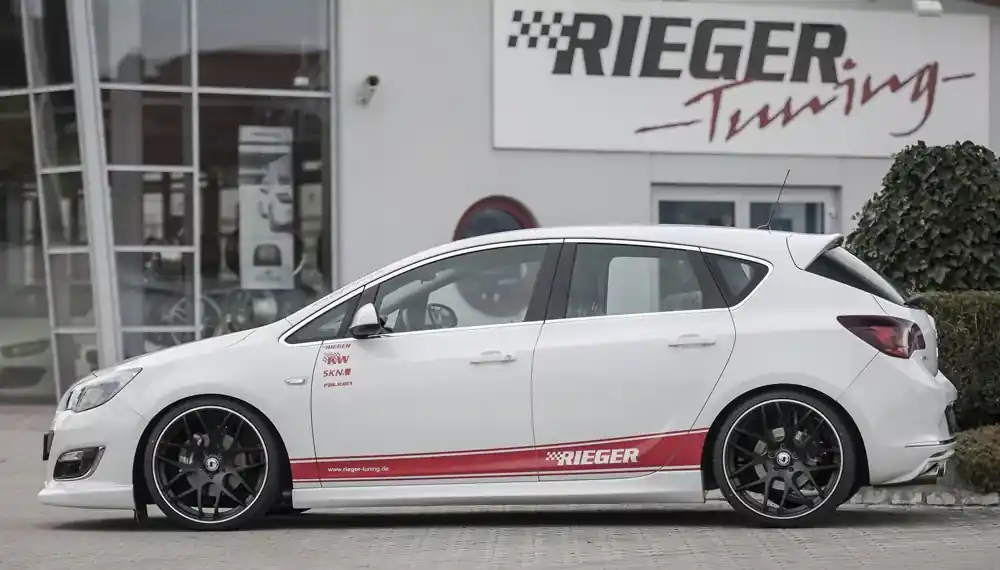 Rieger Seitenschweller rechts passend für Opel Astra J Schrägheck (ab Facelift) Sofort Bestellen