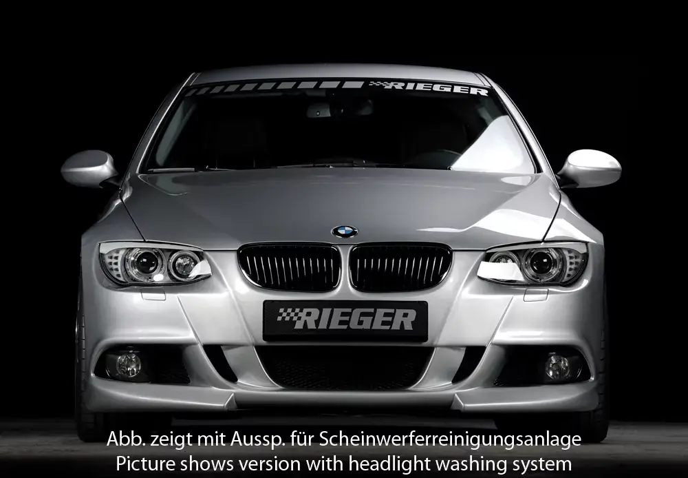 Top-Preis Rieger Spoilerstoßstange passend für BMW 3er E92 Coupé (ab Facelift 03/2010)