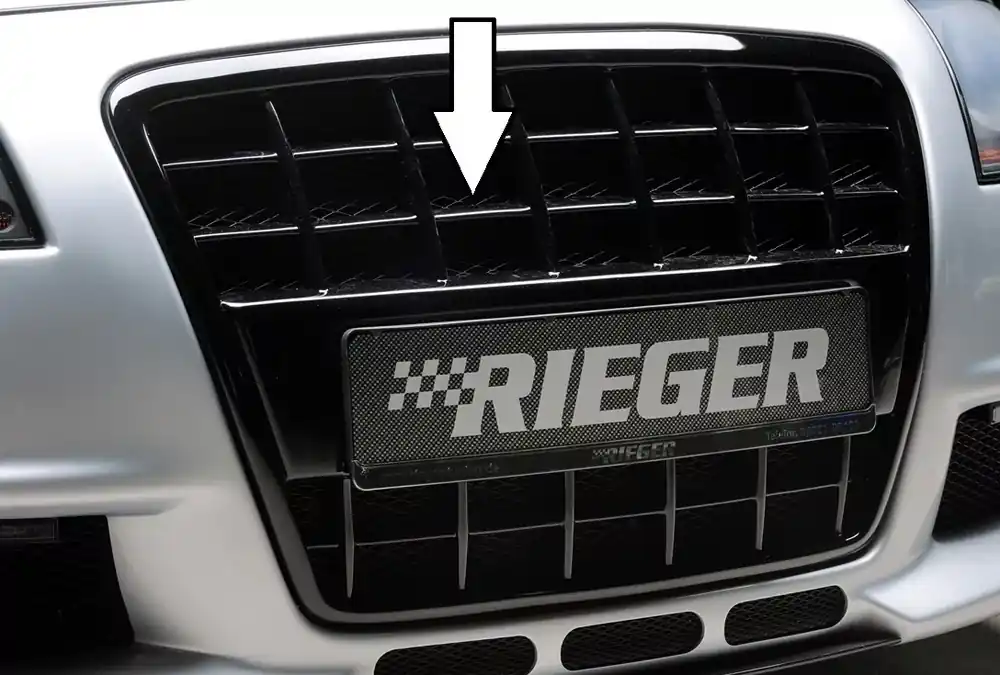 Rieger Grill mit integrierter Kennzeichenauflage passend für Audi A3 (8P) Sportback bis 06/2008 Sonderangebot