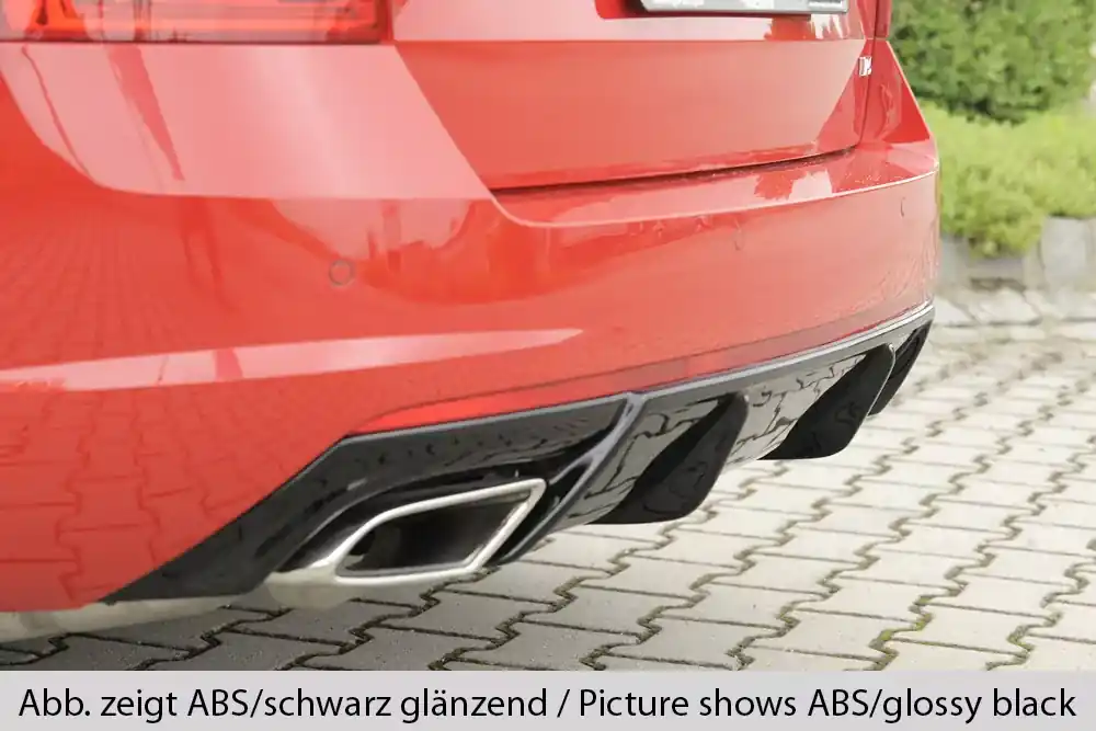 Rieger Heckeinsatz passend für Skoda Octavia RS (5E) ab 2017 Sonderaktion