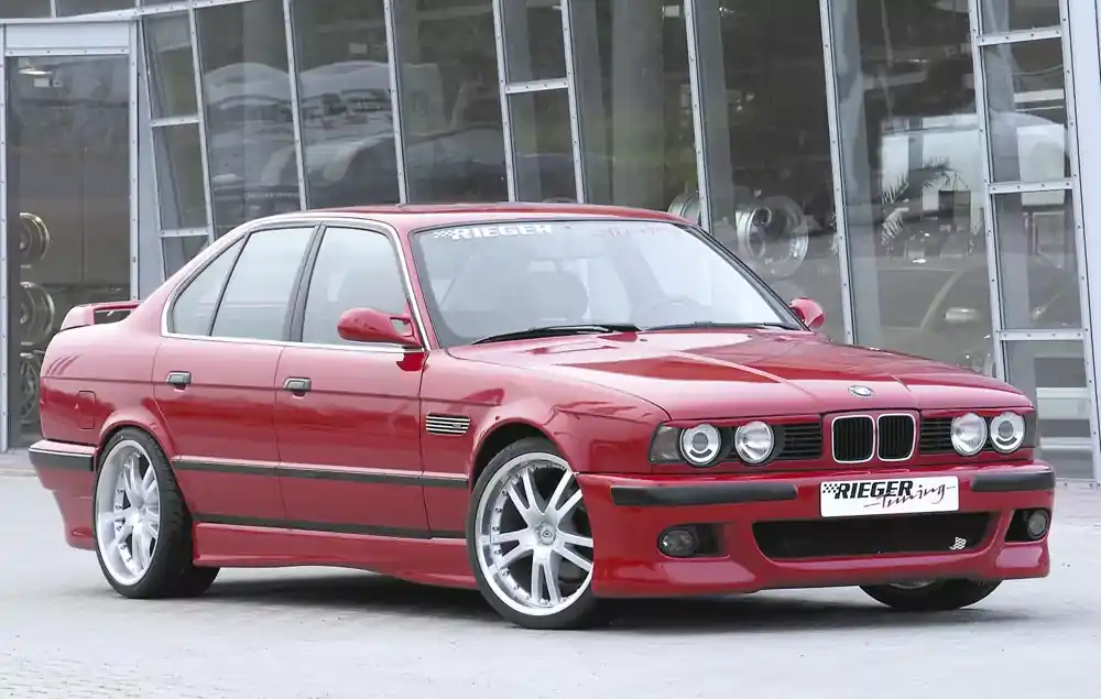 Rieger Spoilerstoßstange passend für BMW 5er E34 Limousine (1988–1996) Beliebt