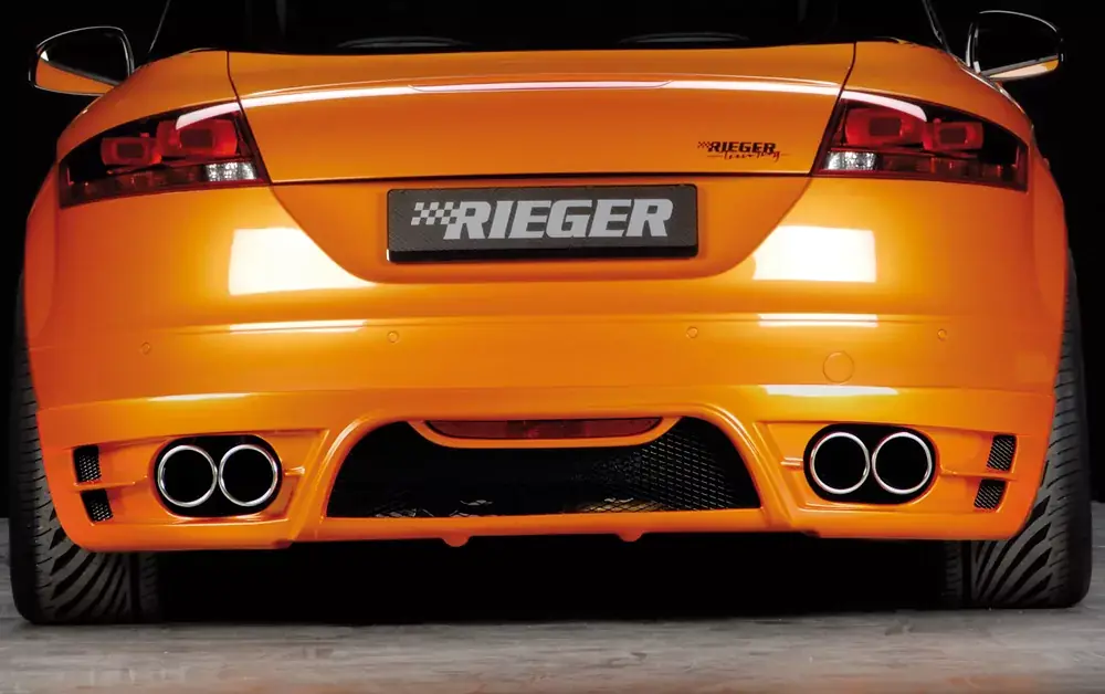 Preisreduziert Rieger Heckansatz passend für Audi TT (8J) Coupé 09.06–06.10