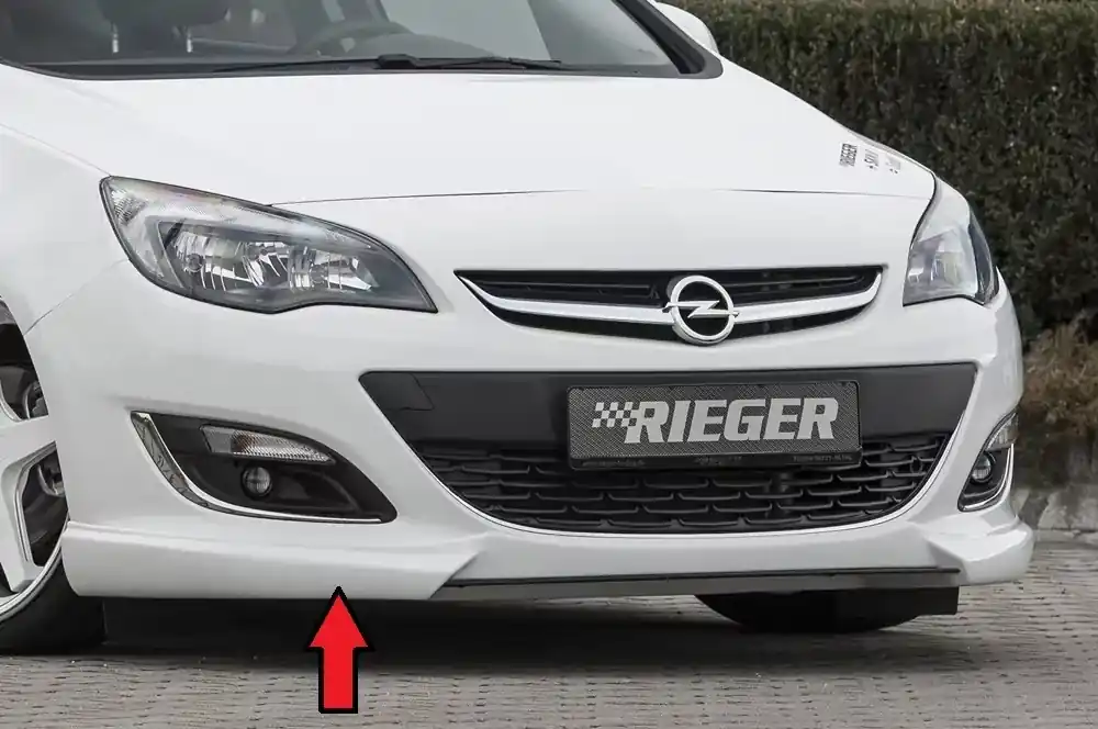 Solange Der Vorrat Reicht Rieger Spoilerlippe passend für Opel Astra J Stufenheck ab 10/2012