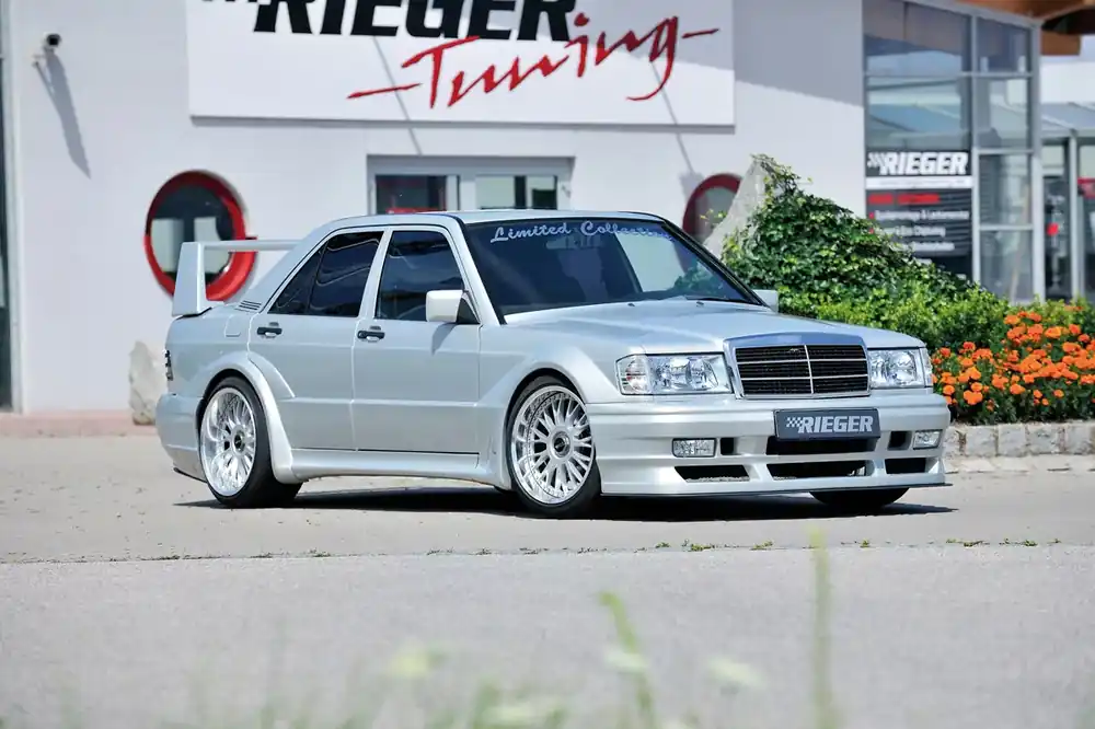 Aktuell Rieger Radlauf Breitbau II (RT07) passend für Mercedes 190 (W201) Limousine