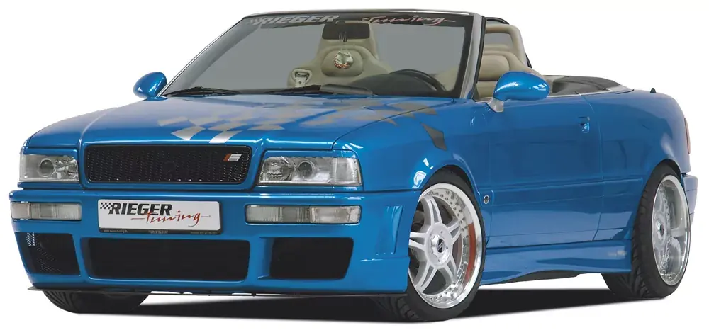 Rieger Spoilerstoßstange passend für Audi 80 Typ B4 09/91–95 Schneller Versand