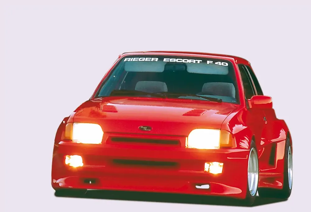 Rieger Kotflügel Breitbau II passend für Ford Escort IV Begrenztes Angebot