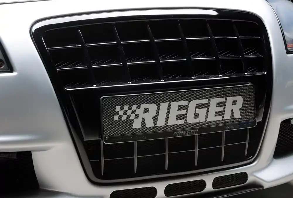 Schneller Versand Rieger Grill mit integrierter Kennzeichenauflage passend für Audi A3 (8P) bis 06/2008