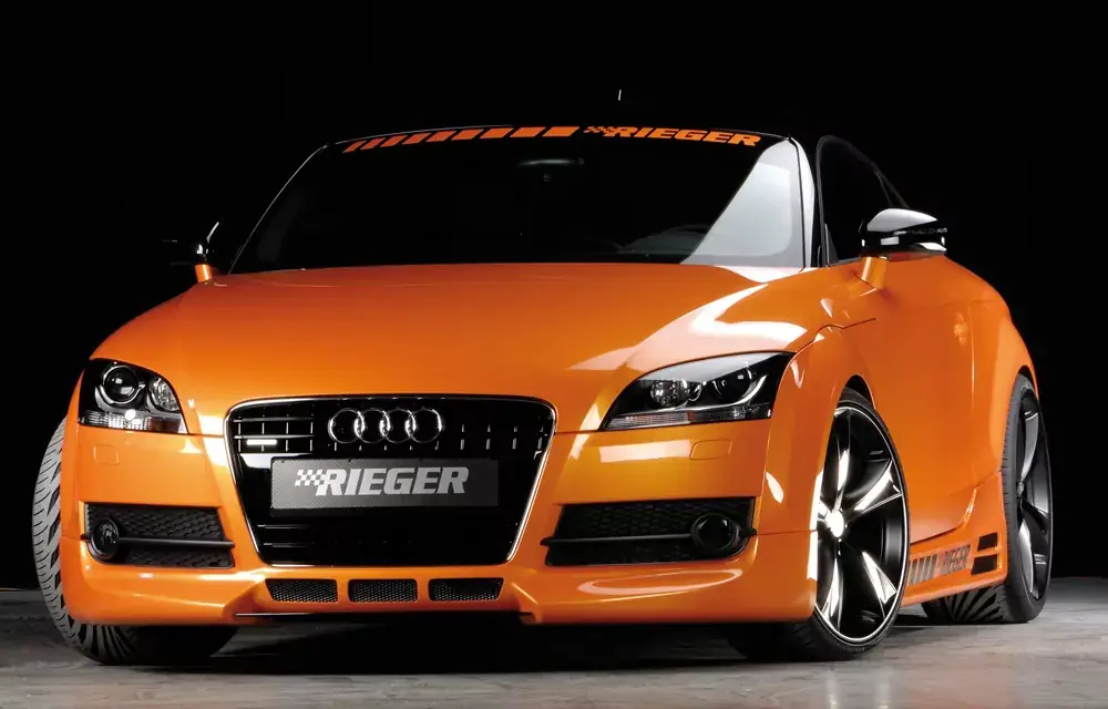 Rieger Spoilerlippe passend für Audi TT (8J) Coupé 09.06–06.10 ohne S-Line Neu Im Sortiment