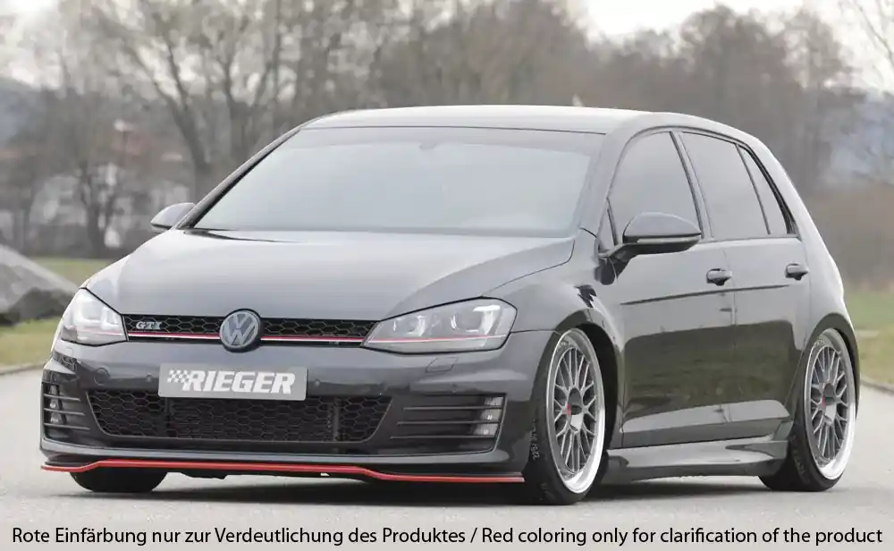Top-Preis Rieger Spoilerschwert passend für VW Golf 7 GTI / GTD (06/13–12/16)