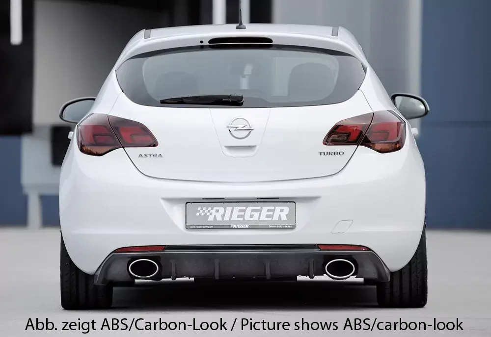 Angebot Rieger Heckeinsatz passend für Opel Astra J 5-türig (11.08–09.12, bis Facelift)