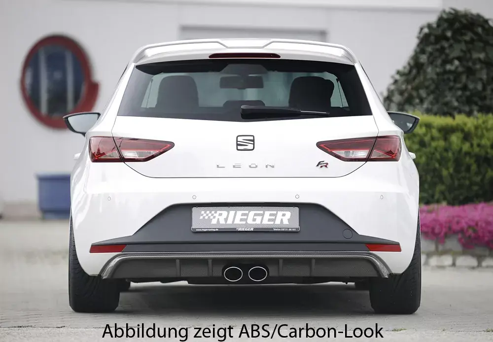 Sichere Zahlung Rieger Heckeinsatz passend für Seat Leon FR (5F) 5-türig 01.13–12.16