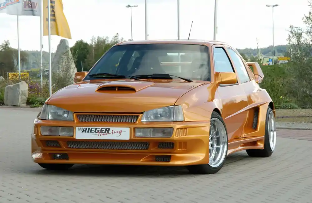 Geprüft Rieger Seitenschweller rechts Breitbau II passend für Opel Kadett E