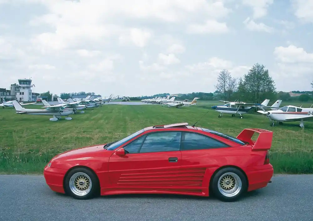 Rieger Heckflügel Breitbau II passend für Opel Calibra A Neuheit