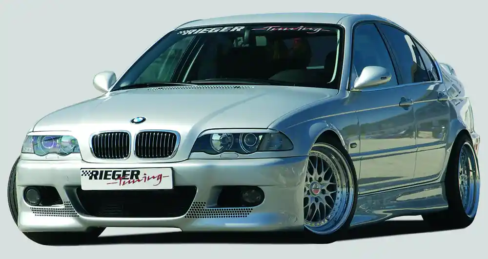 Rieger Spoilerstoßstange passend für BMW 3er E46 Touring ab Facelift Neu Im Sortiment