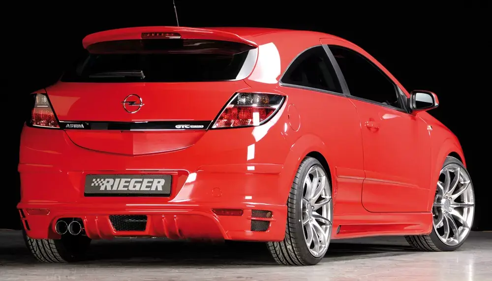 Jetzt Kaufen Rieger Heckansatz passend für Opel Astra H GTC 3-tür.